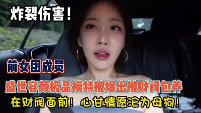 []炸裂伤害！女团极品模特在财阀面前！沦为母狗玩母（约她看简阶）